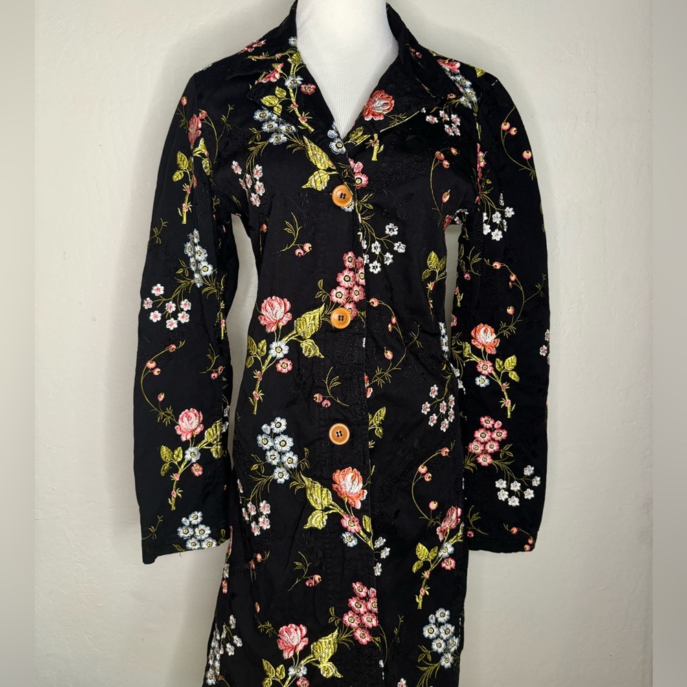 Long Vintage Johnny Was Jacket